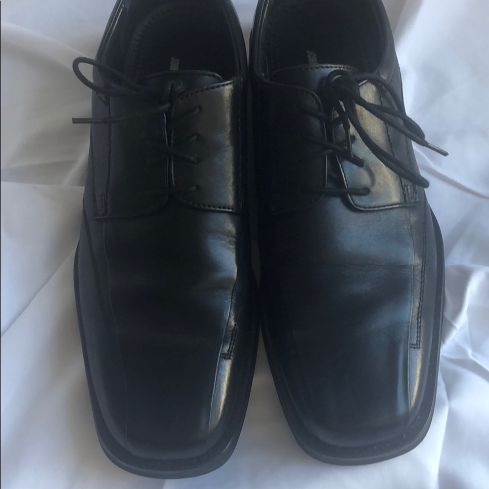 Johnston & Murphy Mens Black Hedrick PNLA